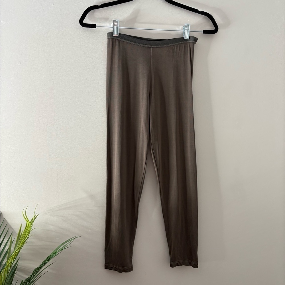 Filippa K Brown Soft Crop Legging